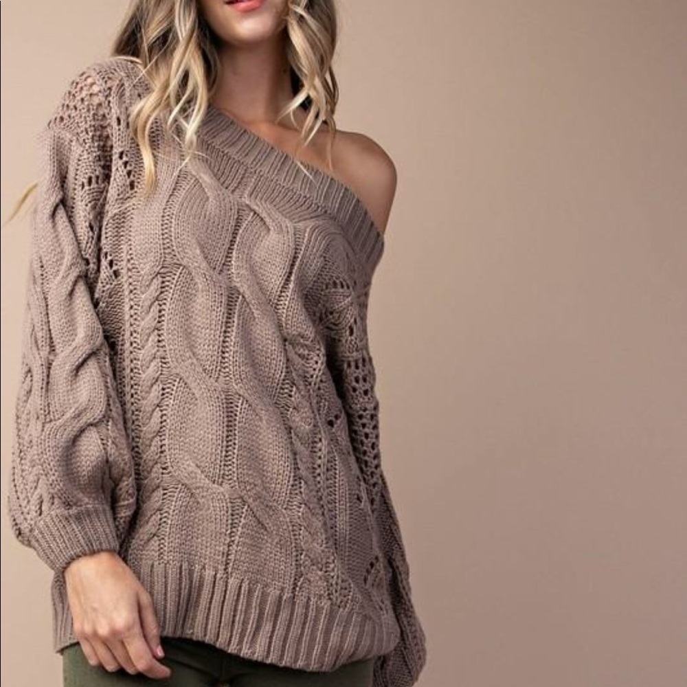 Cozy Cable knit sweater